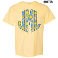 Lively Lemons Monogram Comfort Colors T-Shirt 'NLB' Hoodie, Sweatshirt | ZylaModa.com
