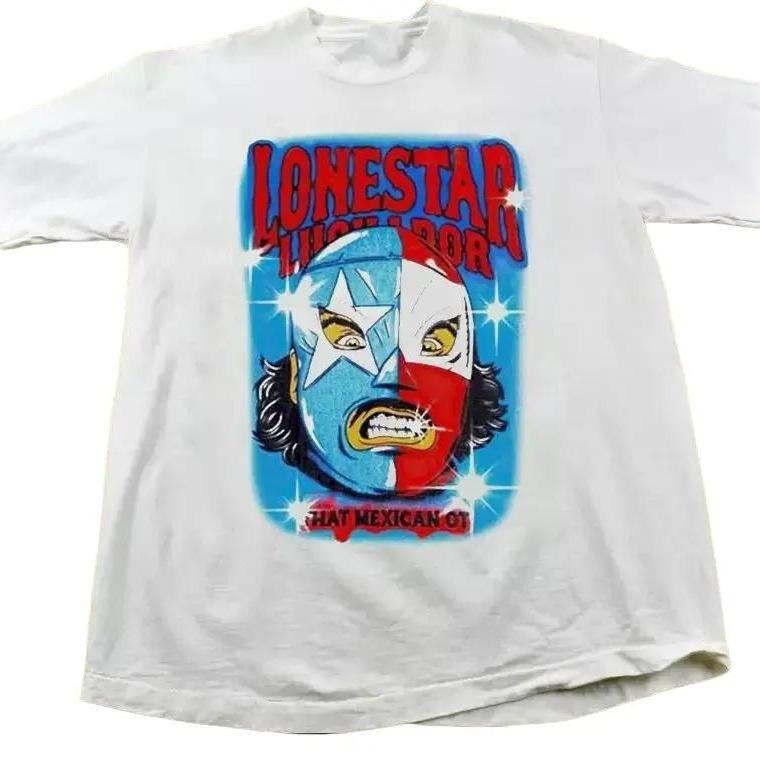 Lonestar That Mexican OT Album Cotton T-Shirt, Classic Retro Graphic Unisex Tee Gift For Men and Women Cotton Fabric...