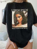 Lorem Ipsum Shirt, Funny Jokes Banner T-Shirt, Sample Design Graphic Tee Hoodie, Sweatshirt | ZylaModa.com