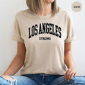 Los Angeles Strong T-shirt Los Angeles Shirt La Crewneck La Support Fire Shirt Los Angeles Awareness Matching Shirt...