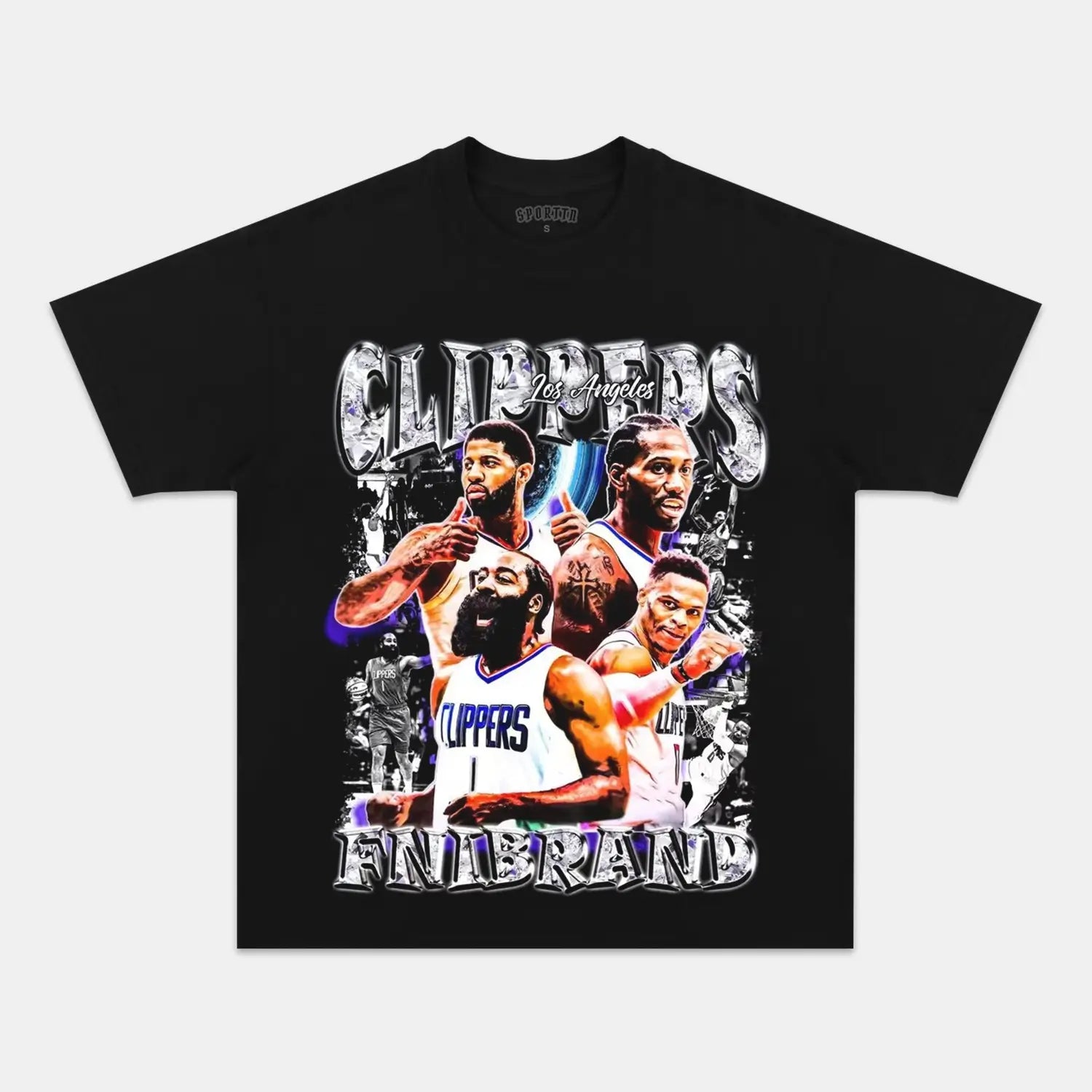 LOS ANGELES CLIPPERS  VINTAGE TEE Hoodie, Sweatshirt | ZylaModa.com (Image 3)