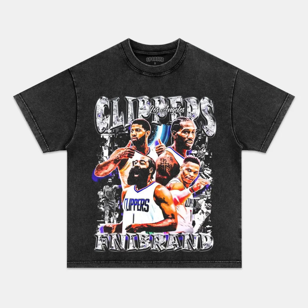 LOS ANGELES CLIPPERS  VINTAGE TEE Hoodie, Sweatshirt | ZylaModa.com (Image 4)