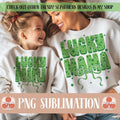 Lucky Mama St Patricks Mama St Patrick's Day Mama Mini Stpatrick's Stpatrick Bow Lucky Mama Green Retro T-Shirts, Hoodie,...