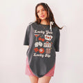 Lucky You Lucky Me T-Shirt, Cool 90s Trendy Graphic Tee, Casino, Charms, Cherry Art, 8 Ball, Las Vegas, Terriblay Hoodie,...