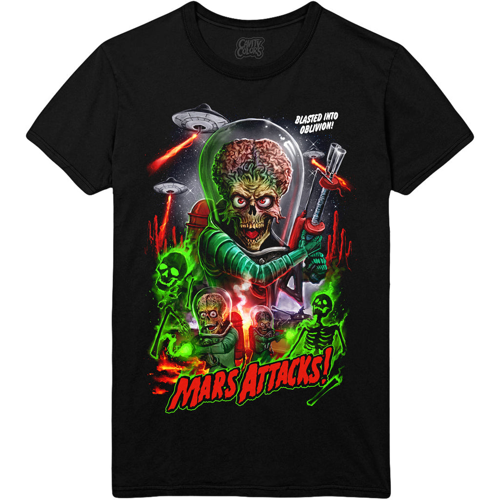MARS ATTACKS: BLASTED INTO OBLIVION - T-SHIRT Hoodie, Sweatshirt | ZylaModa.com (Image 1)