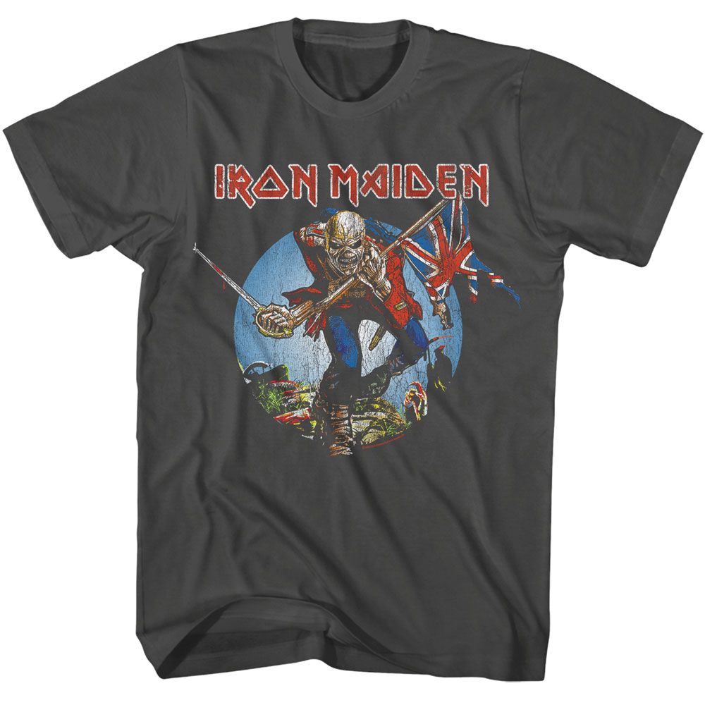 Iron Maiden Trooper Official T-Shirt Hoodie, Sweatshirt | ZylaModa.com