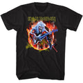 Iron Maiden Flaming Circle Official T-Shirt Hoodie, Sweatshirt | ZylaModa.com