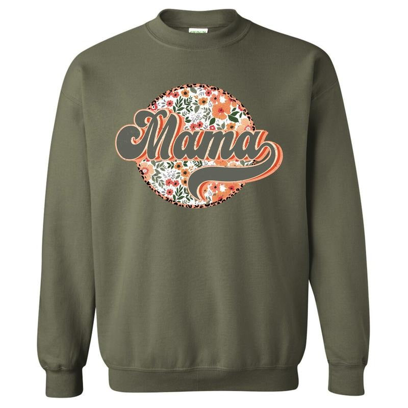 MAMA Flower Mix Sweatshirt 'NLB' T-Shirts, Hoodie | ZylaModa.com
