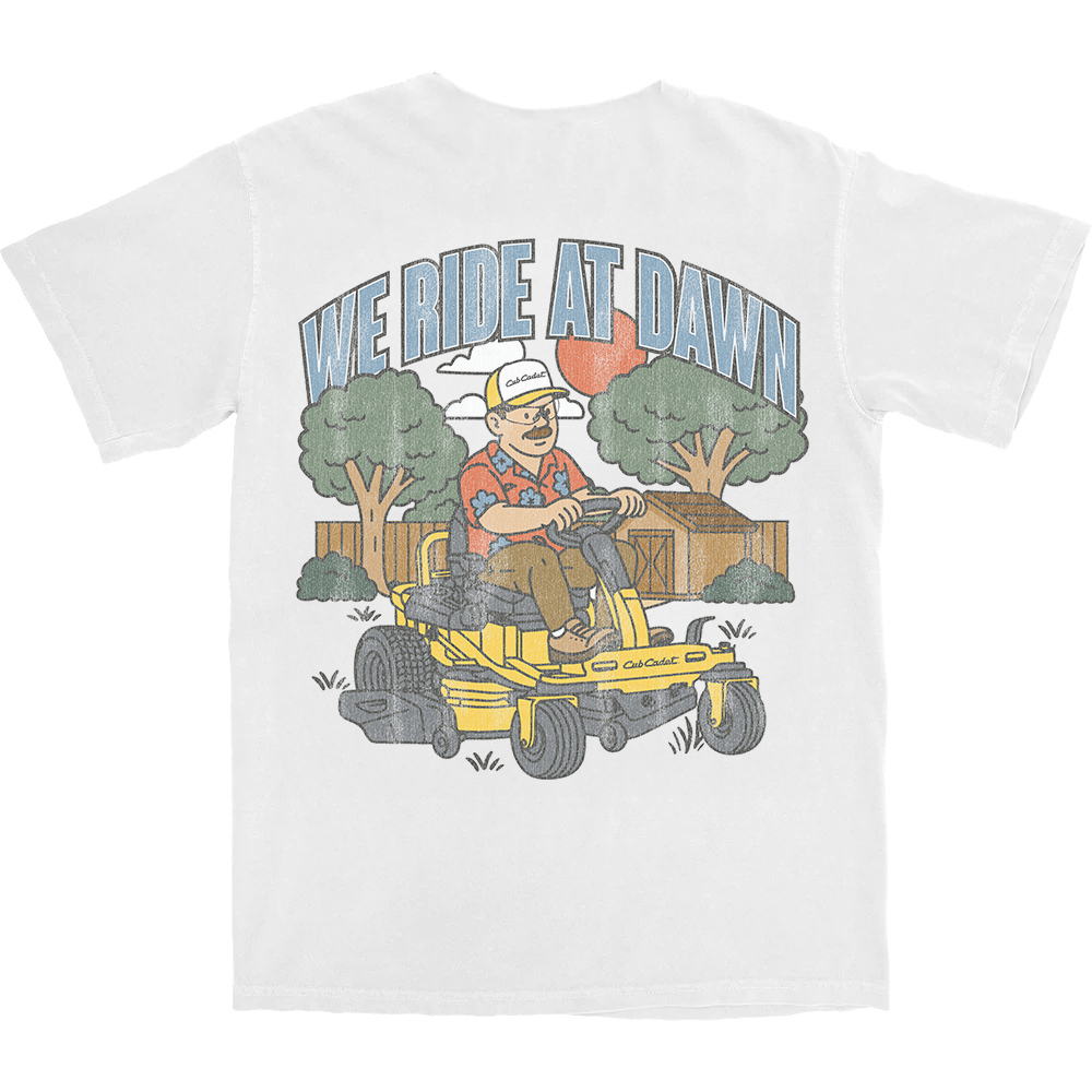 We Ride At Dawn Cub Cadet x MCF T Shirt Hoodie, Sweatshirt | ZylaModa.com (Image 2)