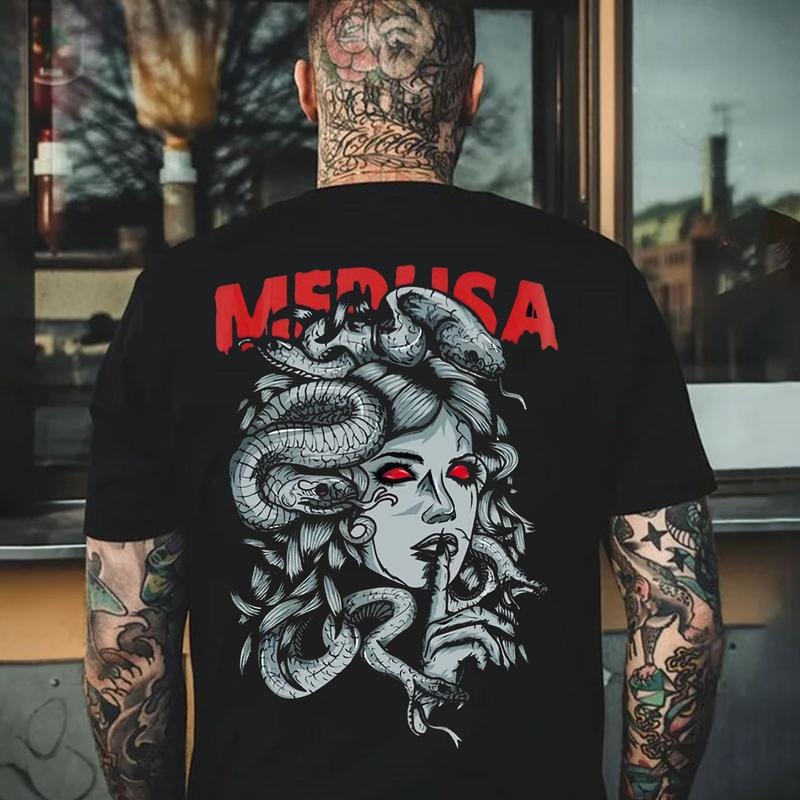 MEDUSA Print Men's T-shirt Hoodie, Sweatshirt | ZylaModa.com