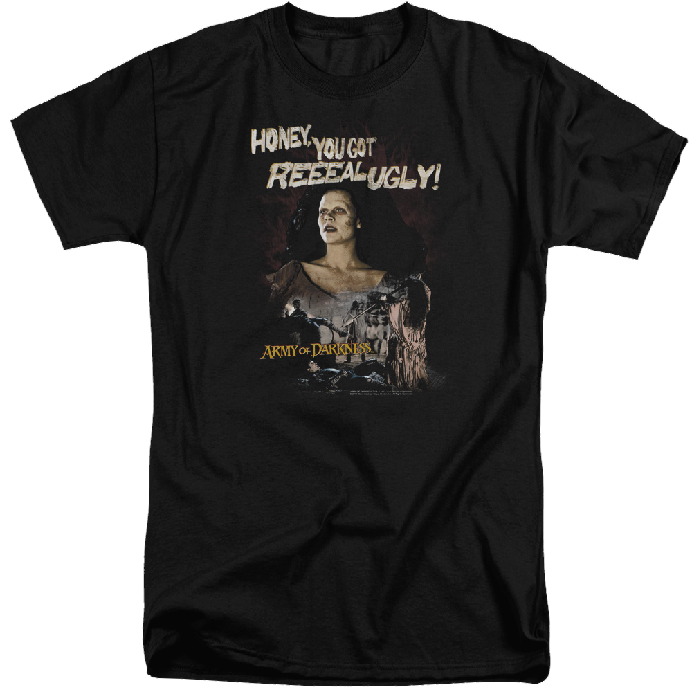 Army Of Darkness Reeeal Ugly! - Men's Tall Fit T-Shirt Hoodie, Sweatshirt | ZylaModa.com