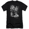 Army Of Darkness Guy With The Gun - Men's Premium Slim Fit T-Shirt Hoodie, Sweatshirt | ZylaModa.com