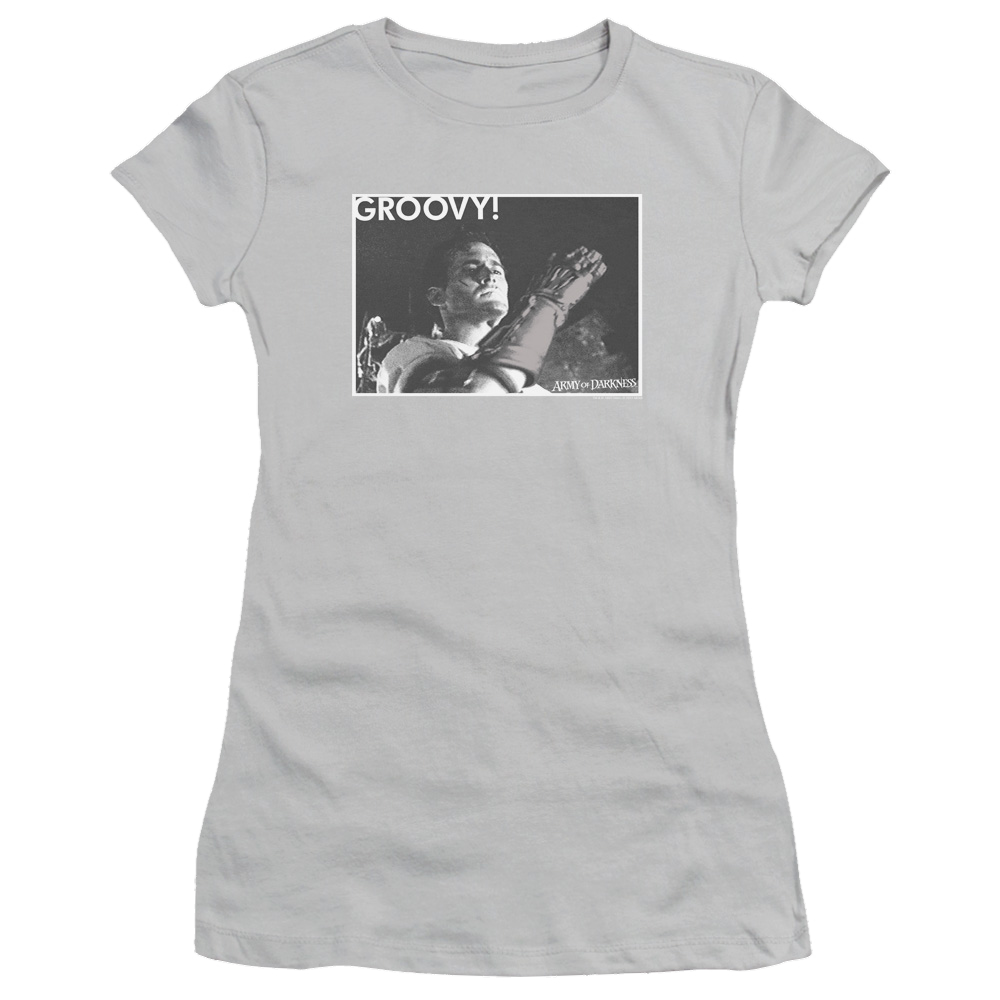 Army Of Darkness Groovy - Juniors T-Shirt Hoodie, Sweatshirt | ZylaModa.com