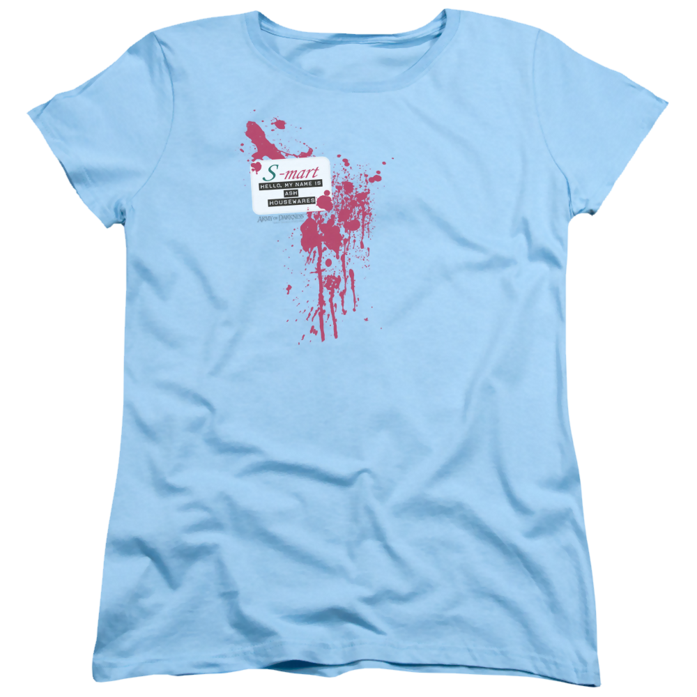 Army Of Darkness S Mart Name Tag - Women's T-Shirt Hoodie, Sweatshirt | ZylaModa.com