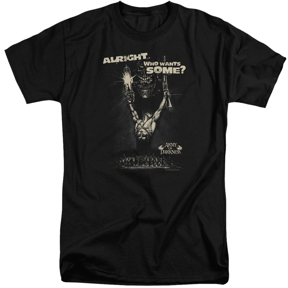 Army Of Darkness Want Some - Men's Tall Fit T-Shirt Hoodie, Sweatshirt | ZylaModa.com