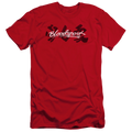 Bloodsport Kanji - Men's Premium Slim Fit T-Shirt Hoodie, Sweatshirt | ZylaModa.com