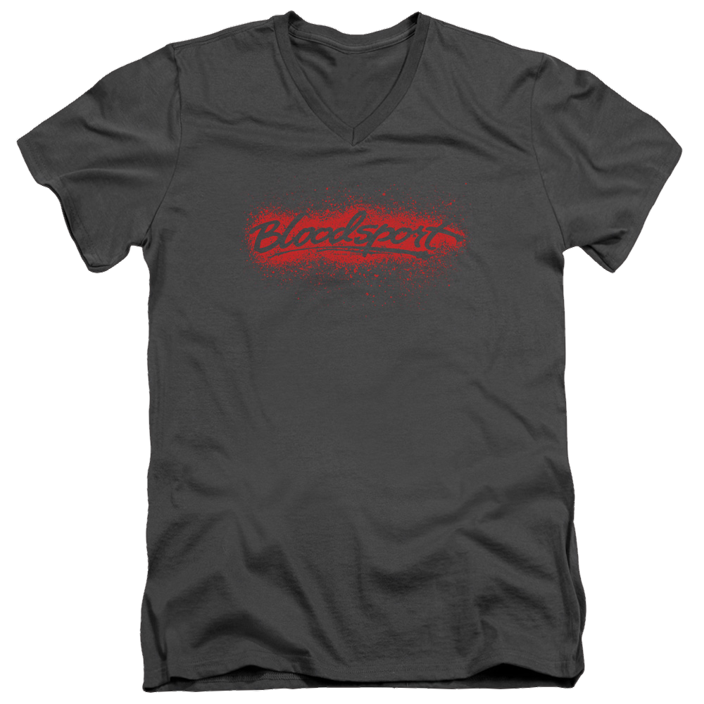 Bloodsport Blood Splatter - Men's V-Neck T-Shirt Hoodie, Sweatshirt | ZylaModa.com