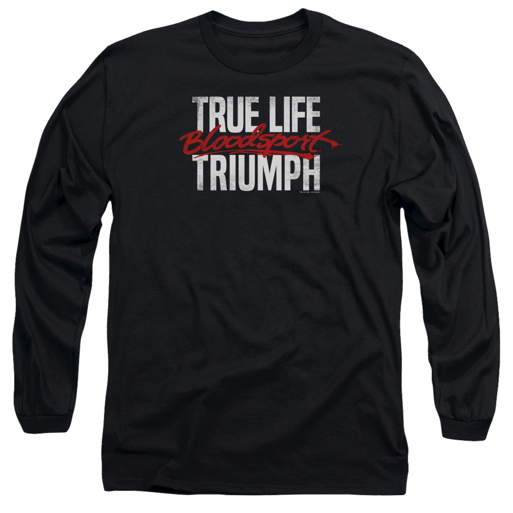 Bloodsport True Story - Men's Long Sleeve T-Shirt Hoodie, Sweatshirt | ZylaModa.com