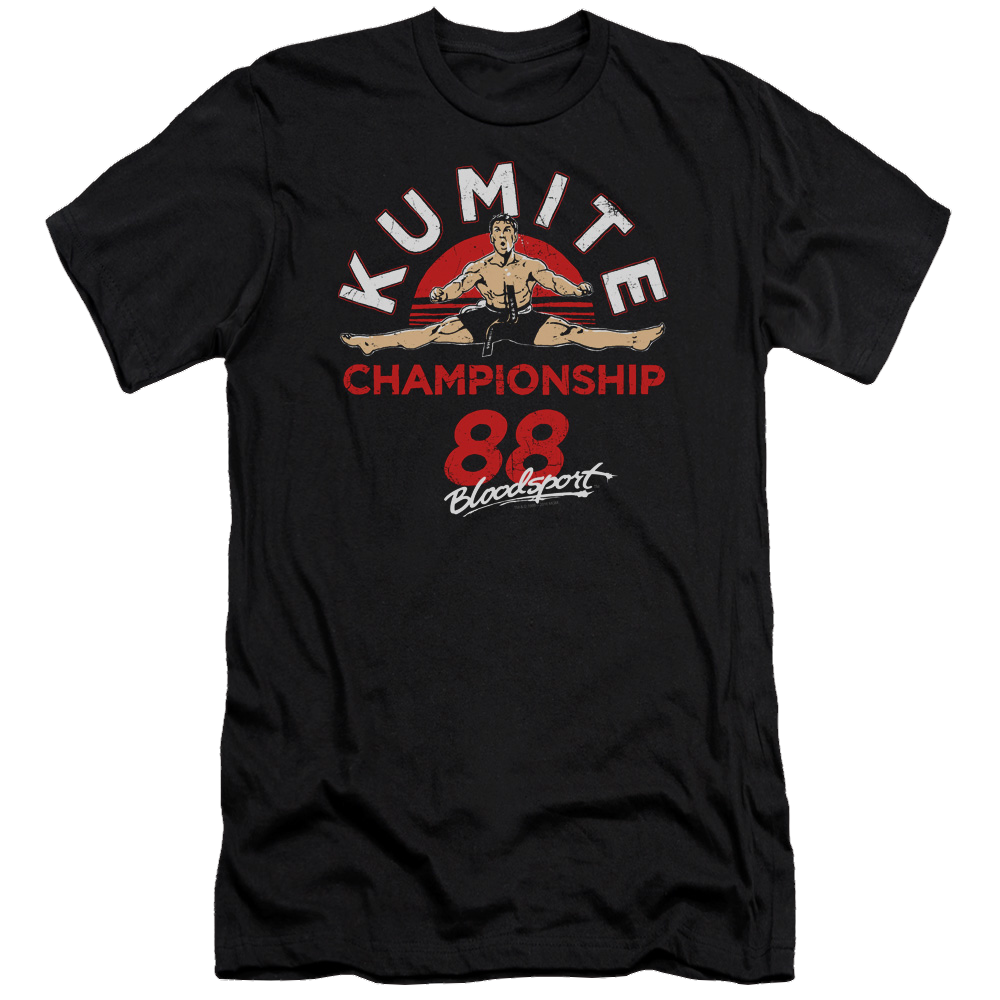 Bloodsport Championship 88 - Men's Premium Slim Fit T-Shirt Hoodie, Sweatshirt | ZylaModa.com