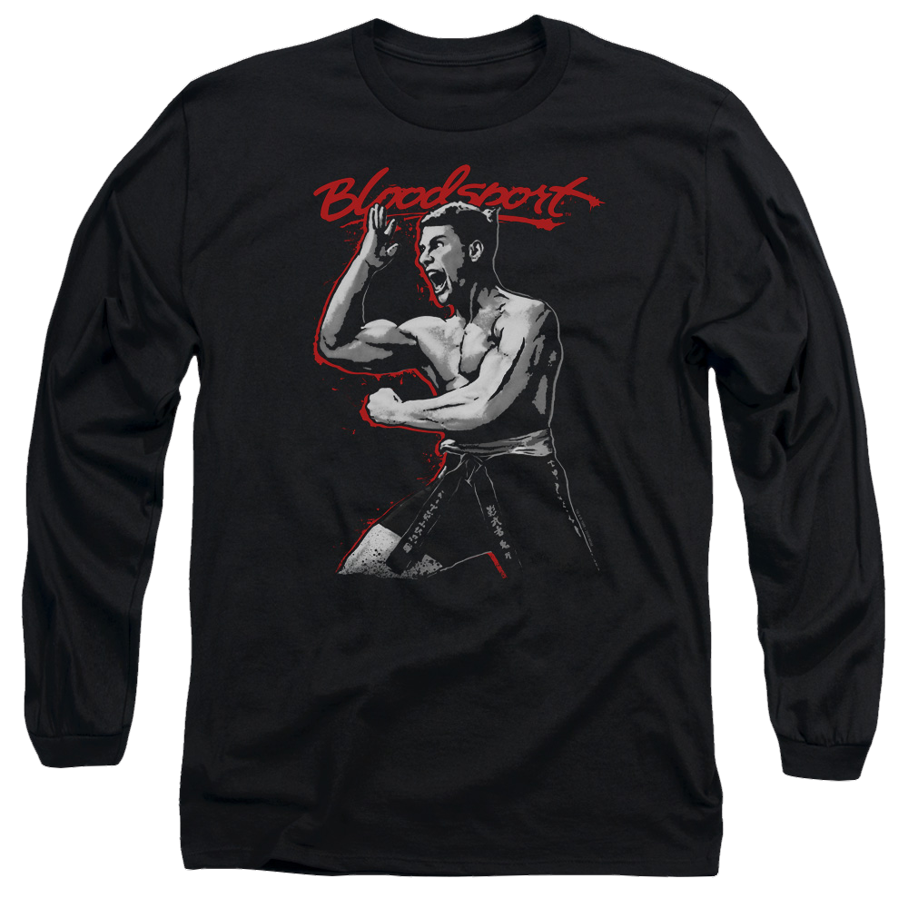 Bloodsport Loud Mouth - Men's Long Sleeve T-Shirt Hoodie, Sweatshirt | ZylaModa.com