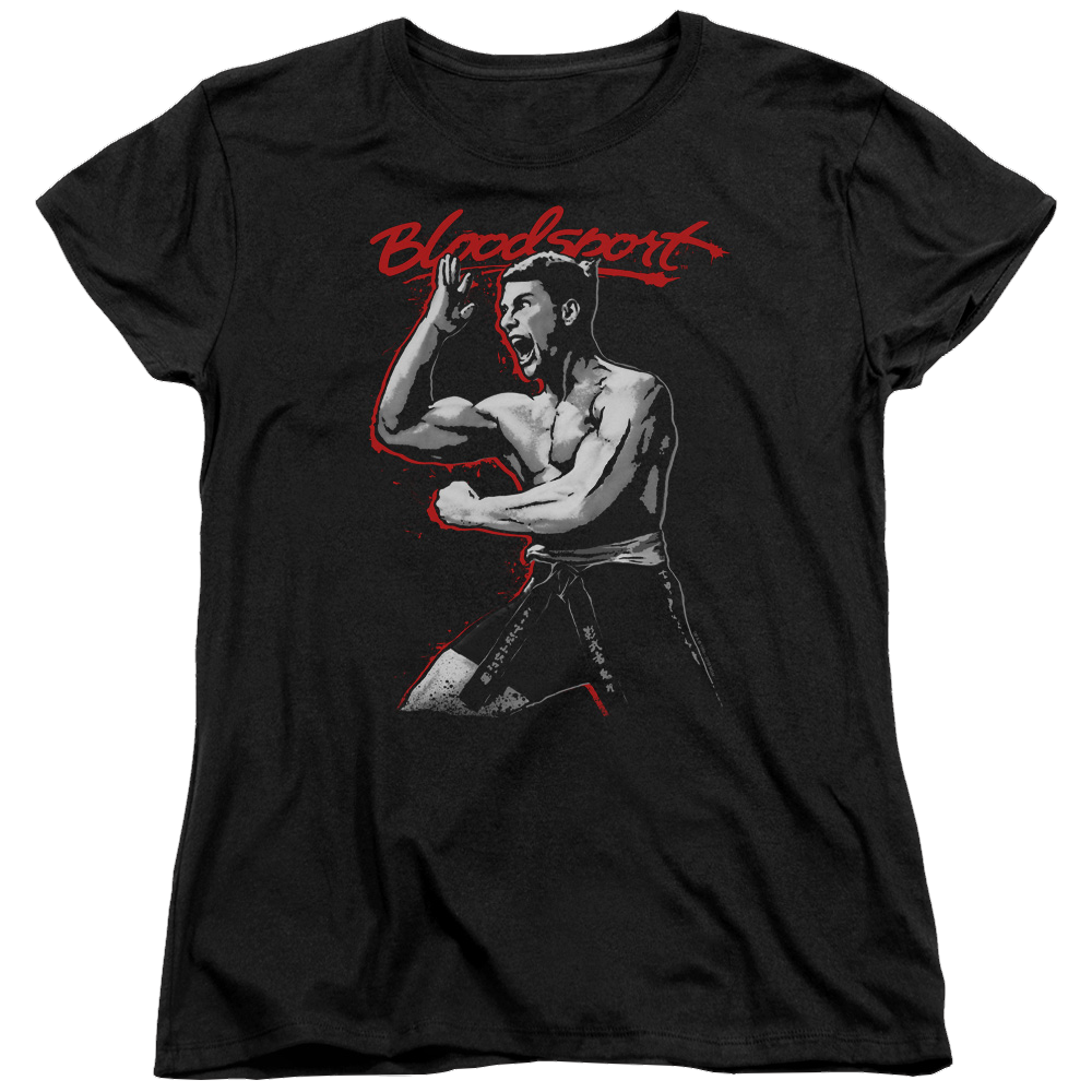 Bloodsport Loud Mouth - Women's T-Shirt Hoodie, Sweatshirt | ZylaModa.com