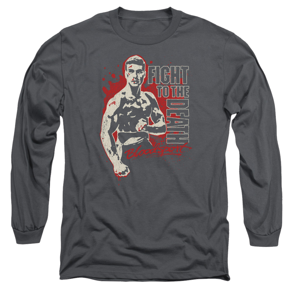Bloodsport To The Death - Men's Long Sleeve T-Shirt Hoodie, Sweatshirt | ZylaModa.com
