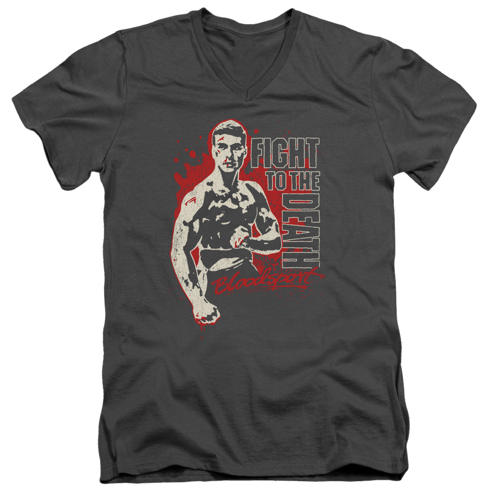 Bloodsport To The Death - Men's V-Neck T-Shirt Hoodie, Sweatshirt | ZylaModa.com