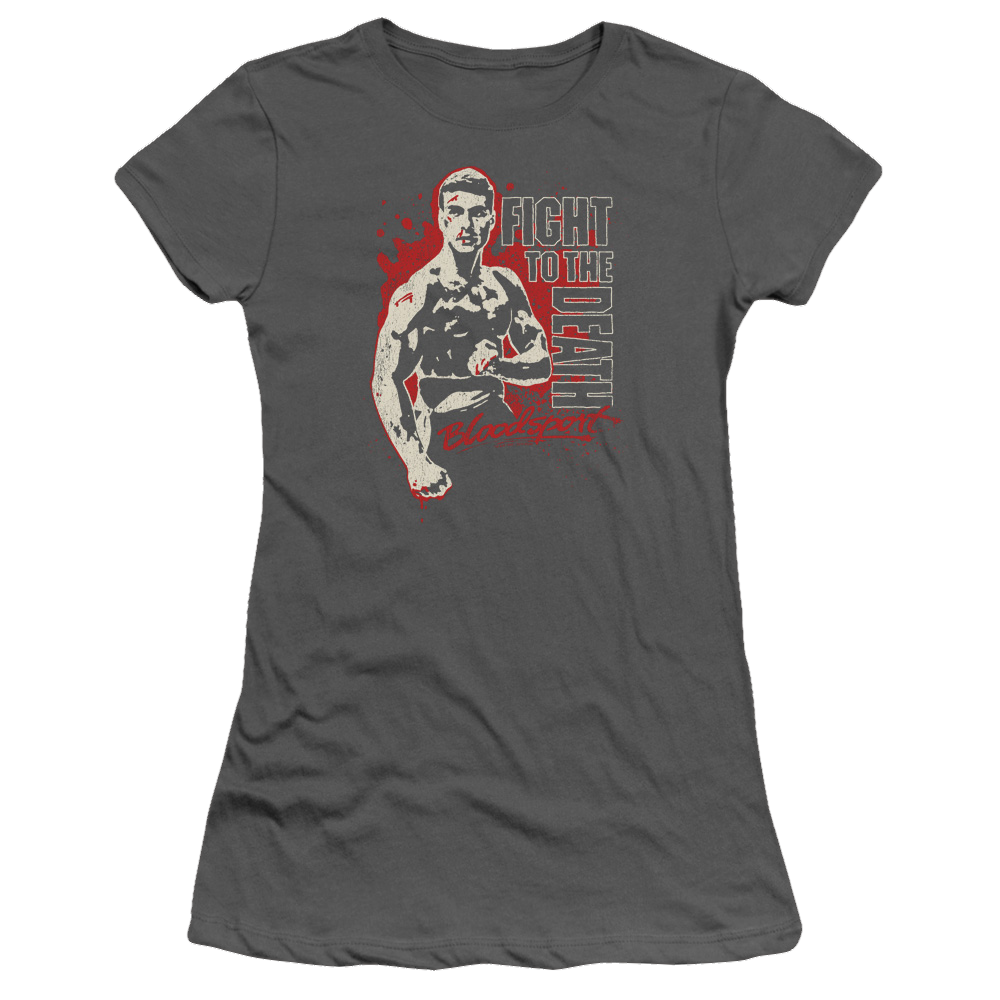 Bloodsport To The Death - Juniors T-Shirt Hoodie, Sweatshirt | ZylaModa.com
