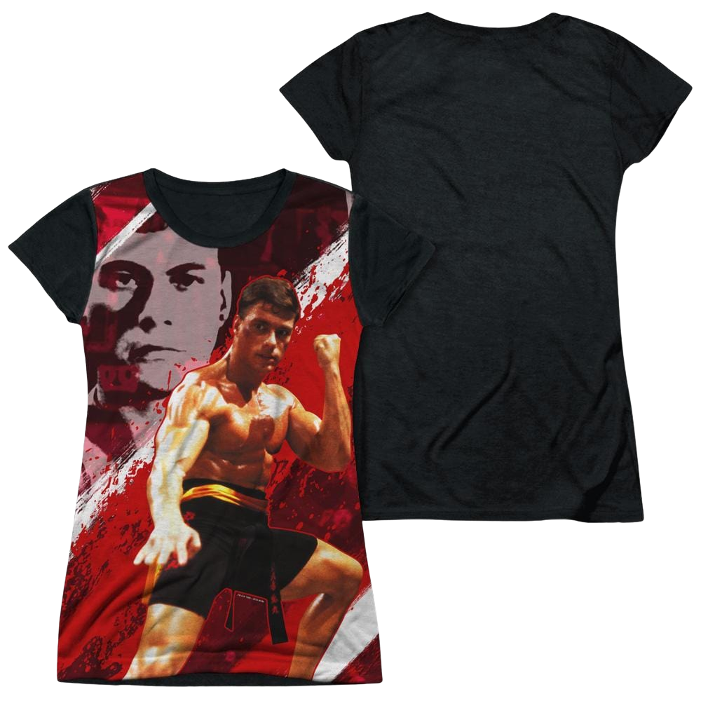 Bloodsport Fight Of Your Life - Juniors Black Back T-Shirt Hoodie, Sweatshirt | ZylaModa.com