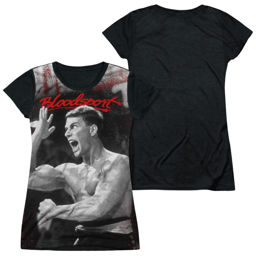 Bloodsport Intense - Juniors Black Back T-Shirt Hoodie, Sweatshirt | ZylaModa.com