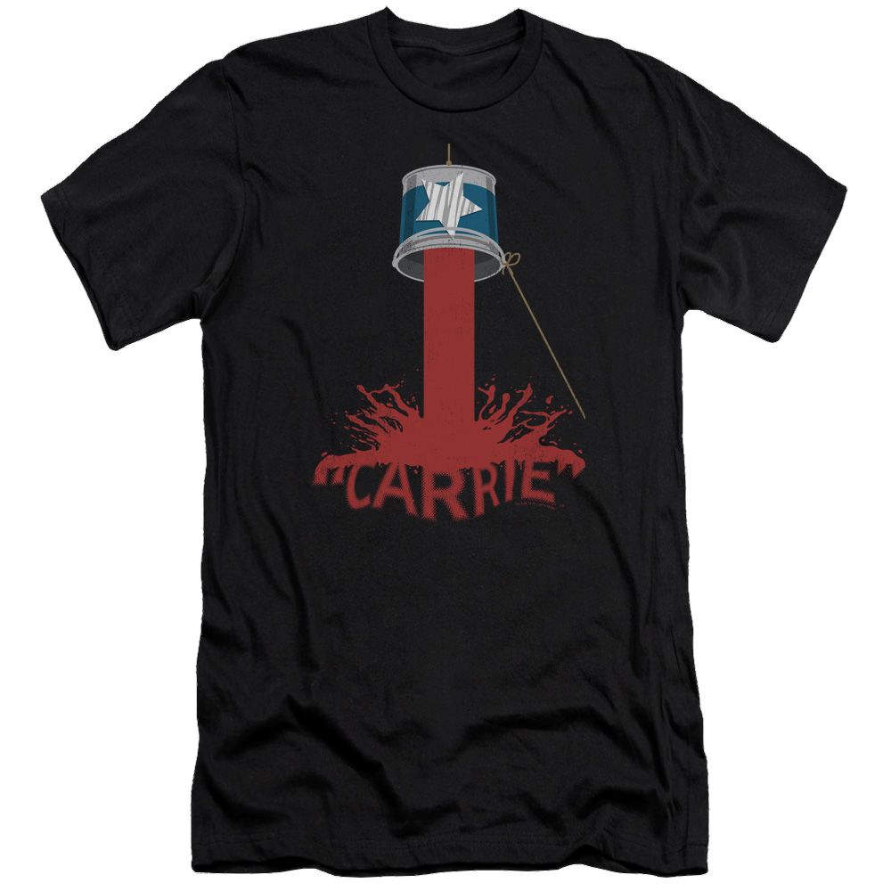 Carrie Bucket Of Blood - Men's Premium Slim Fit T-Shirt Hoodie, Sweatshirt | ZylaModa.com