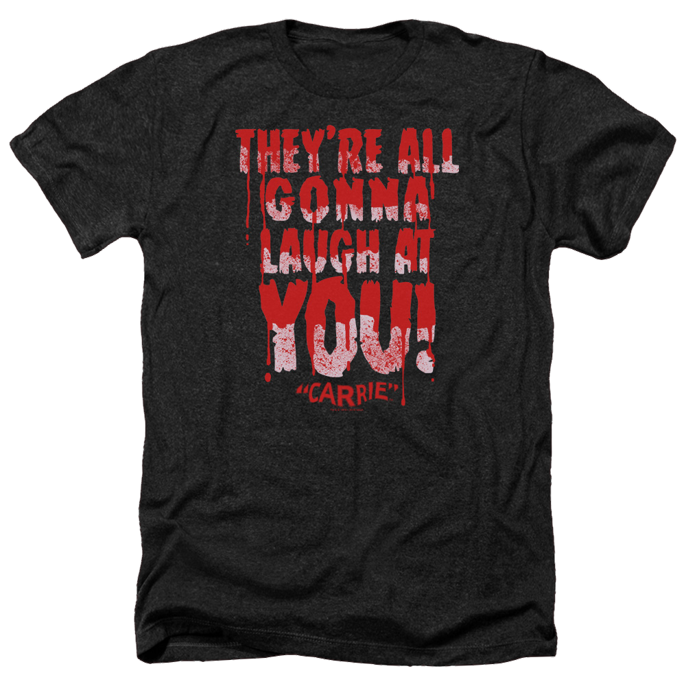 Carrie Laugh At You - Men's Heather T-Shirt Hoodie, Sweatshirt | ZylaModa.com