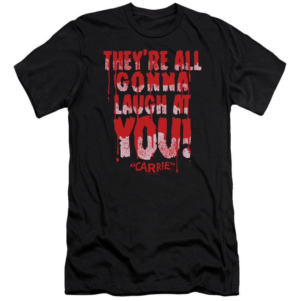 Carrie Laugh At You - Men's Premium Slim Fit T-Shirt Hoodie, Sweatshirt | ZylaModa.com