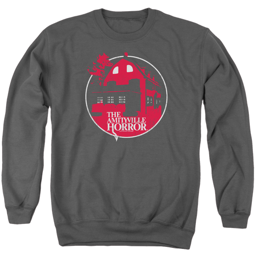 Amityville Horror Red House - Men's Crewneck Sweatshirt T-Shirts, Hoodie | ZylaModa.com