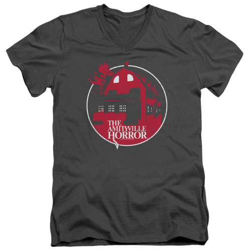 Amityville Horror Red House - Men's V-Neck T-Shirt Hoodie, Sweatshirt | ZylaModa.com