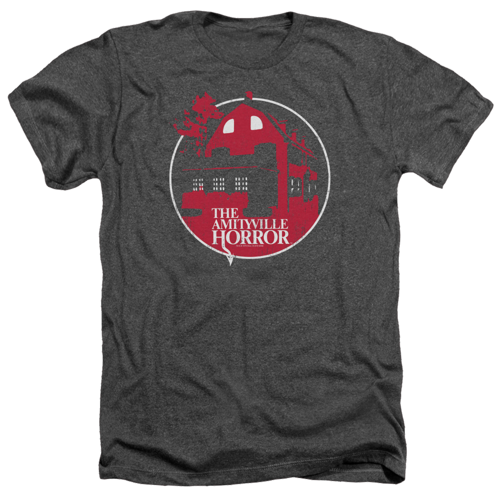 Amityville Horror Red House - Men's Heather T-Shirt Hoodie, Sweatshirt | ZylaModa.com
