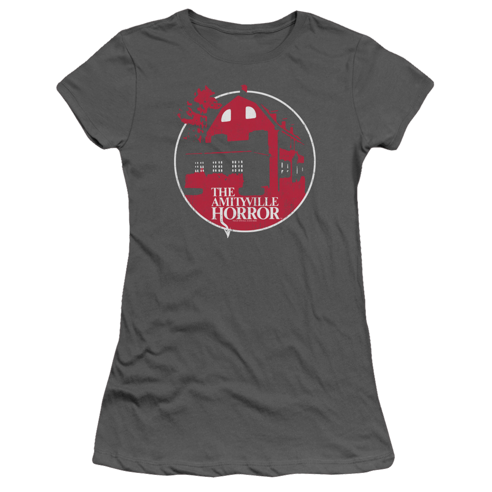 Amityville Horror Red House - Juniors T-Shirt Hoodie, Sweatshirt | ZylaModa.com