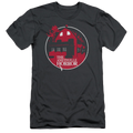 Amityville Horror Red House - Men's Slim Fit T-Shirt Hoodie, Sweatshirt | ZylaModa.com