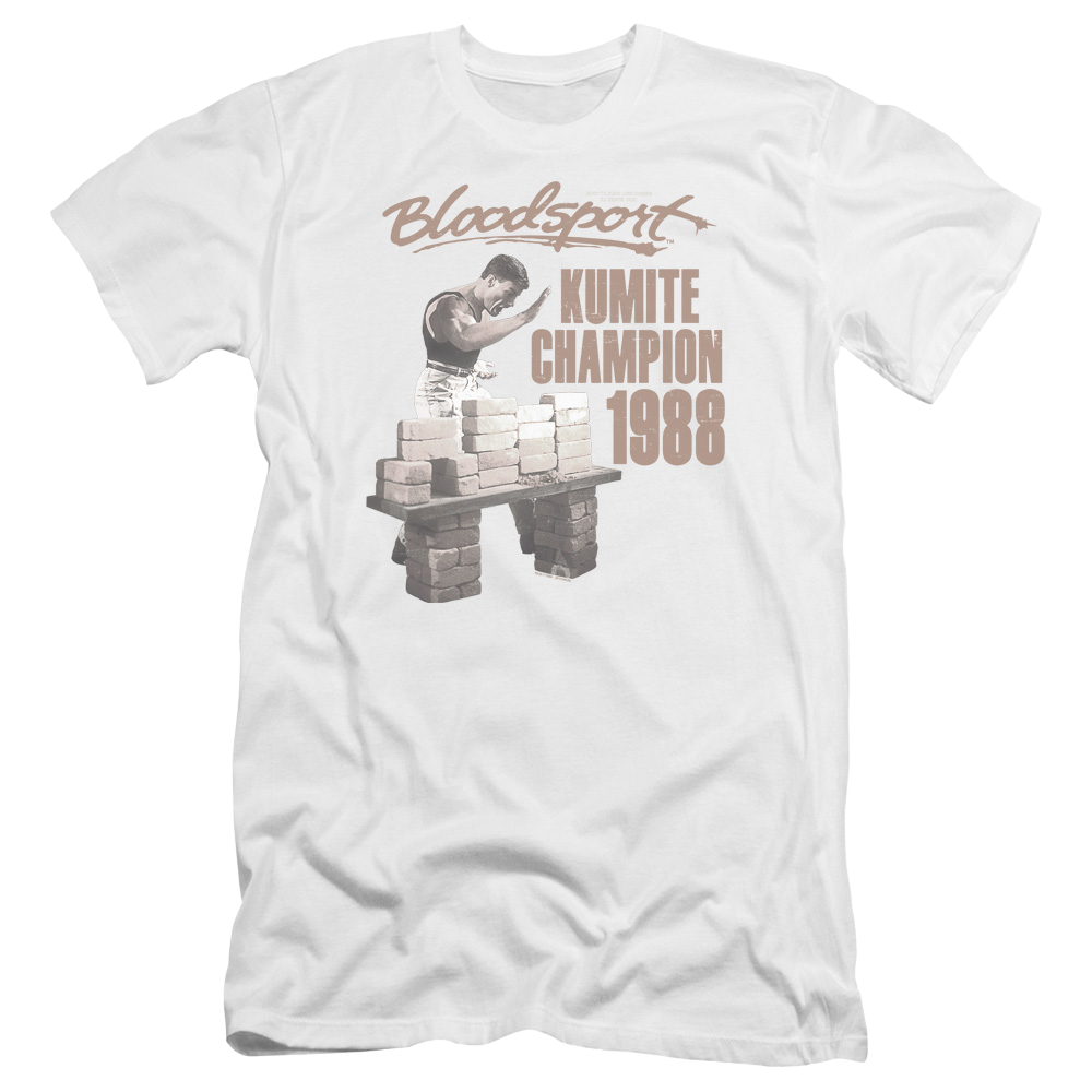 Bloodsport Dux Smash - Men's Premium Slim Fit T-Shirt Hoodie, Sweatshirt | ZylaModa.com