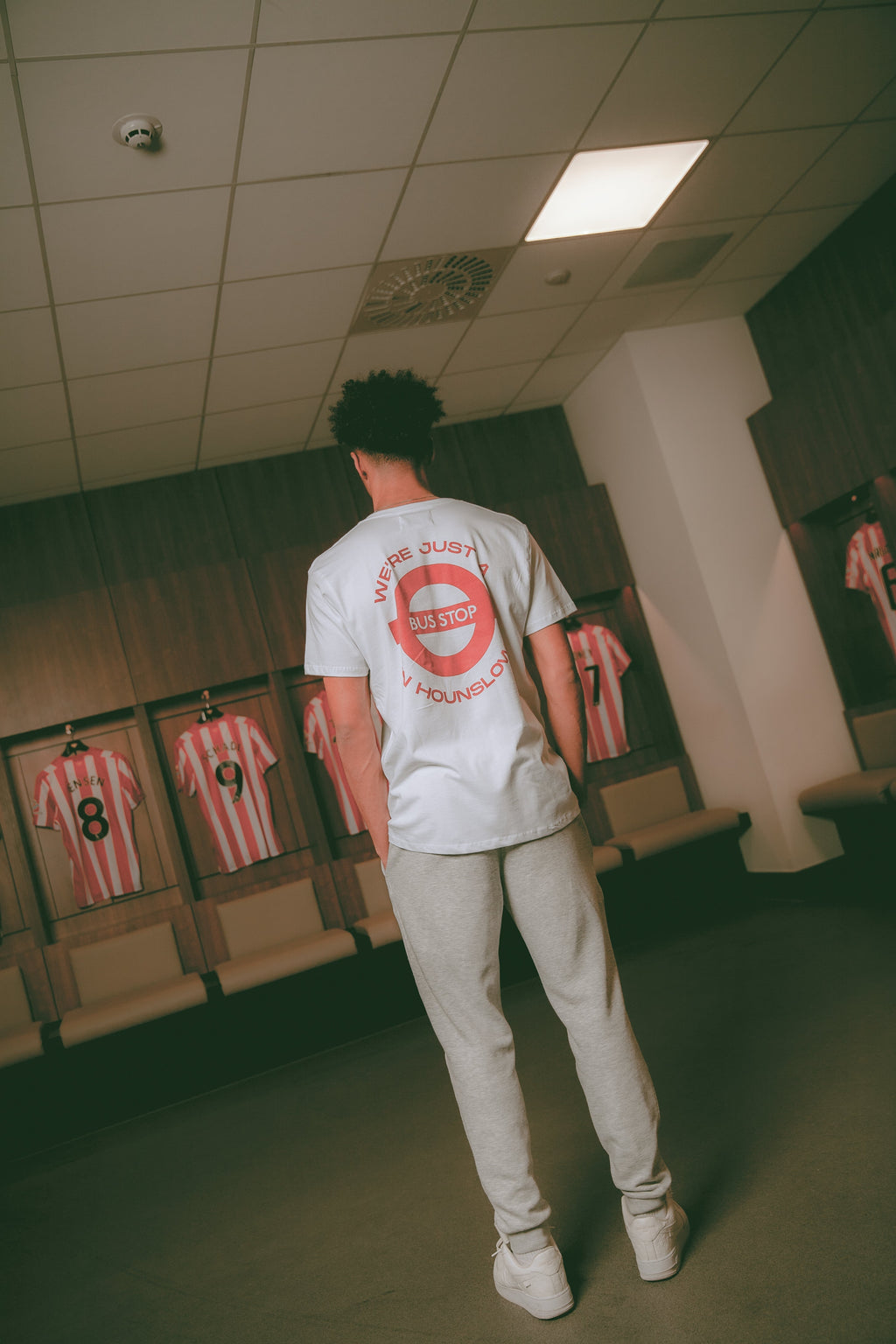 Brentford x AOF Just A Bus Stop Tee Hoodie, Sweatshirt | ZylaModa.com (Image 5)