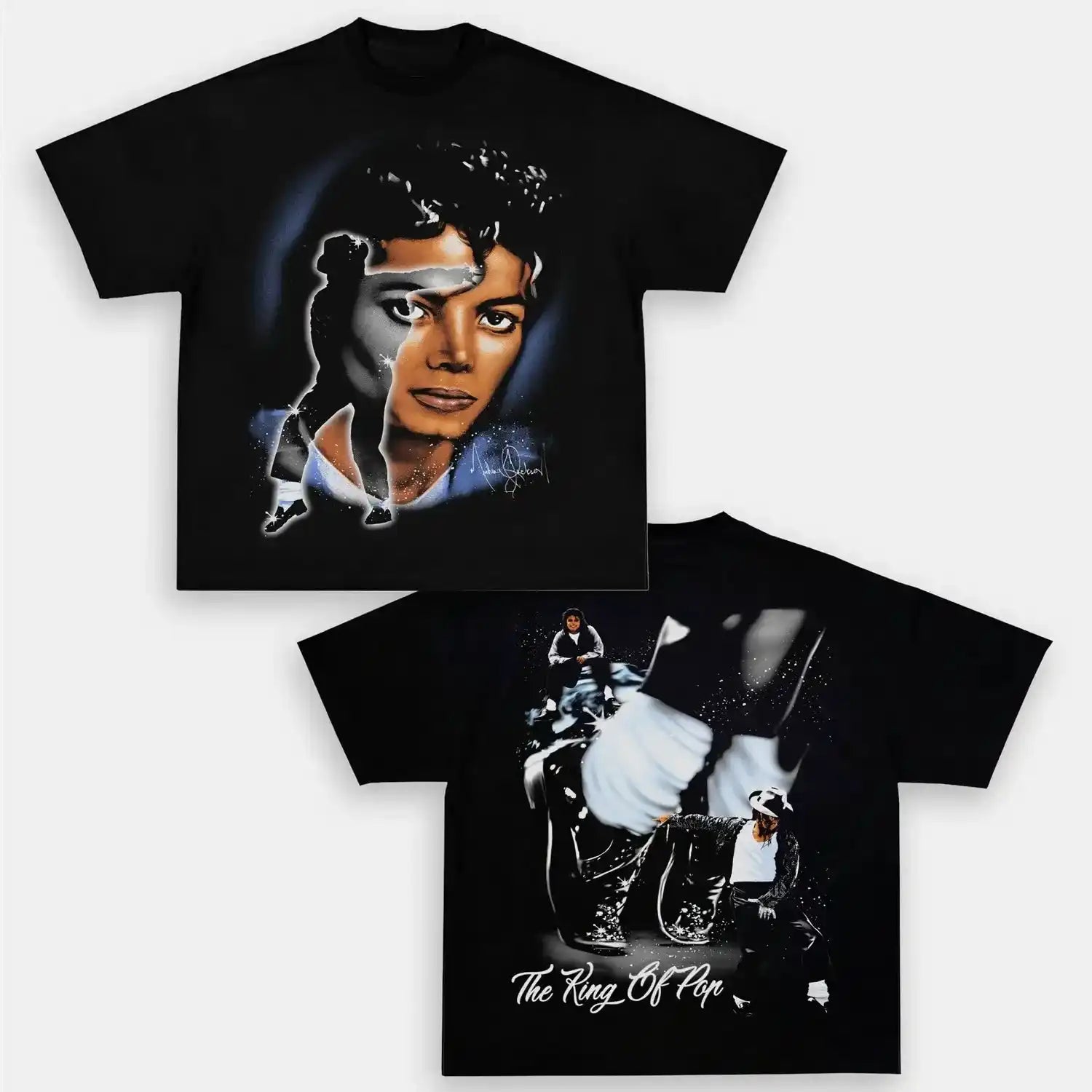 MJ KING OF POP TEE - [DS] Hoodie, Sweatshirt | ZylaModa.com (Image 1)