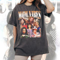 'MOM VIBES' Graphic T-Shirt