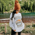 MOUNTAIN MAMA SWEATSHIRT Cotton Fabric Womenswear T-Shirts, Hoodie | ZylaModa.com