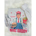 Mac Daddy Trump Sweatshirt | Trump Sweatshirt | MAGA Sweatshirt | Ash Gray Sweatshirt T-Shirts, Hoodie | ZylaModa.com