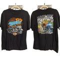 Magic City Harleyy Davidsonn Mens Black Short Sleeve T-shirt, Classic Motorbike Shirt, Cool Shirts For Men, Car Merch,...