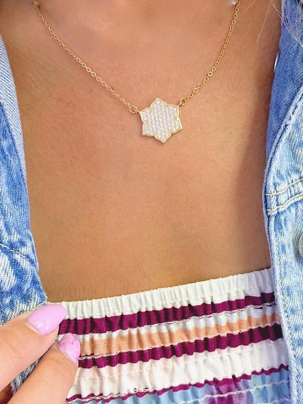 Magnolia Pave Necklace T-Shirts, Hoodie, Sweatshirt | ZylaModa.com