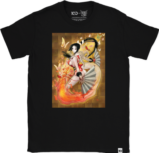 THE KING OF FIGHTERS - 'Mai Shiranui' T-Shirt - Black Hoodie, Sweatshirt | ZylaModa.com