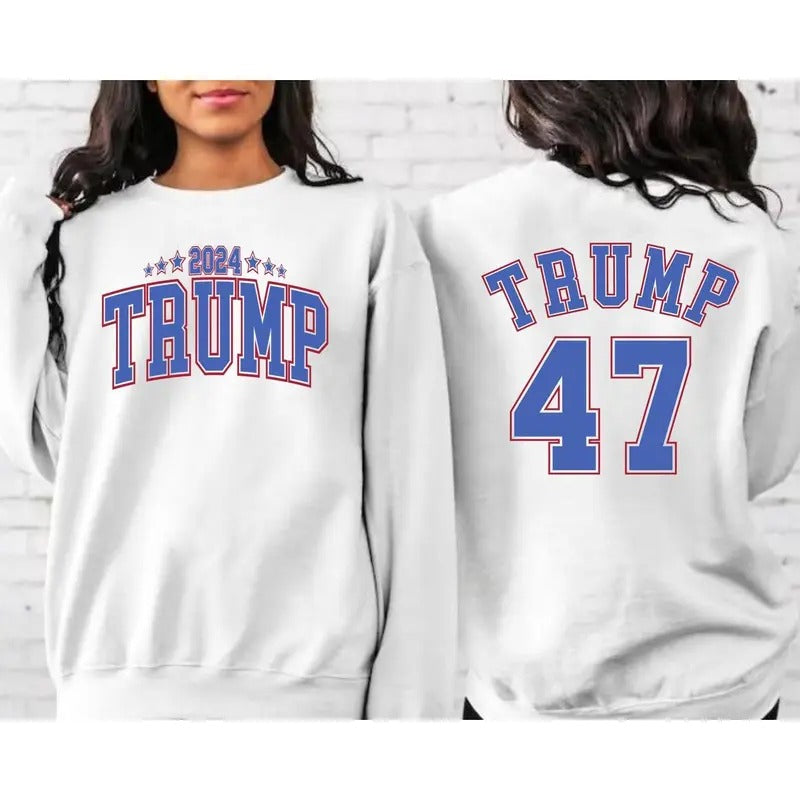 Make America Trump Again Sweatshirt, Trump 47 Sweater, Trump 2024, Republican Gift, 47th President Trump, Election Sweat,...