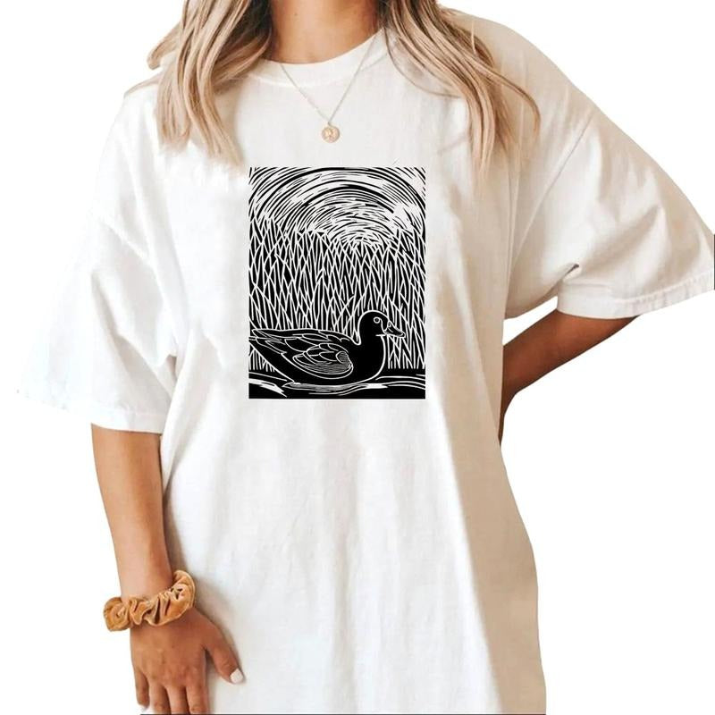 Mallard Duck Hunter Unisex T-shirt Hoodie Sweatshirt Unisex Cute Vintage Gift Cotton Womenswear | ZylaModa.com