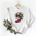 Mallard Duck in the Christmas Stocking Unisex Tshirt Sweatshirt Hoodie Cotton Pullover Sweaters | ZylaModa.com